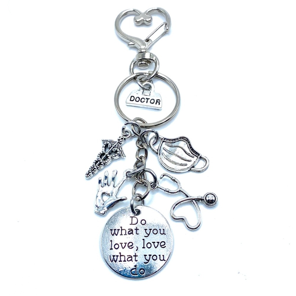 Doctor Keychain Bag Charm